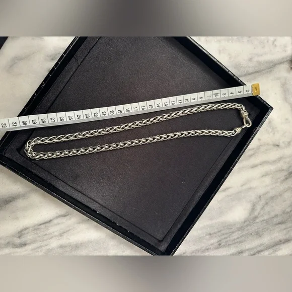 David Yurman Silver Necklace - Picture 3 of 6